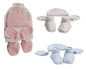 Baby Hat Mitten and Booties Set (0-3m) (PK6) GP-25-1284