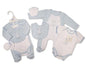 Baby Boys 4 Pieces Gift Set - Love Me (NB-6m) (PK6)  GP-25-1330S