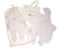 Baby 5 Pieces Gift Set with Paper Gift Bag - Hello Baby Gp-25-1348