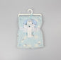 Plush Fleece blanket+rattle Blue Dalmatian - (PK6) G13073