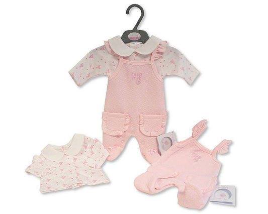 Premature Baby Girls 2 pcs Set - Hug Me (3-8lbs) (PK6) Pb-20-600p