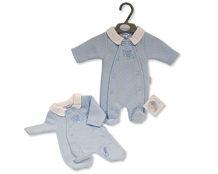 Premature Baby Boys All in One - Hug Me (3-8lbs) (PK6) Pb-20-602s