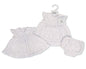 Premature Baby Dress with Embroidery (3-8 LBS) (PK6) PB-20-706