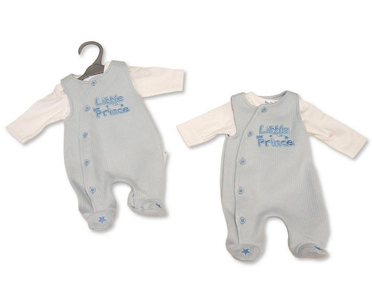 Premature Baby Boys 2 pcs Set - Little Prince (PK6) (NB-6m) PB-20-739