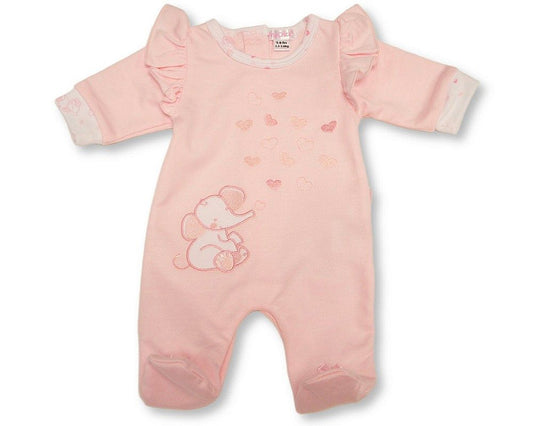 Premature Baby Girls All in One - Elephant (PK6) (NB-6m) PB-20-755