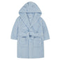INFANT BLUE HOODED DRESSING GOWN (2-4 YEARS) (PK6) 18C20524