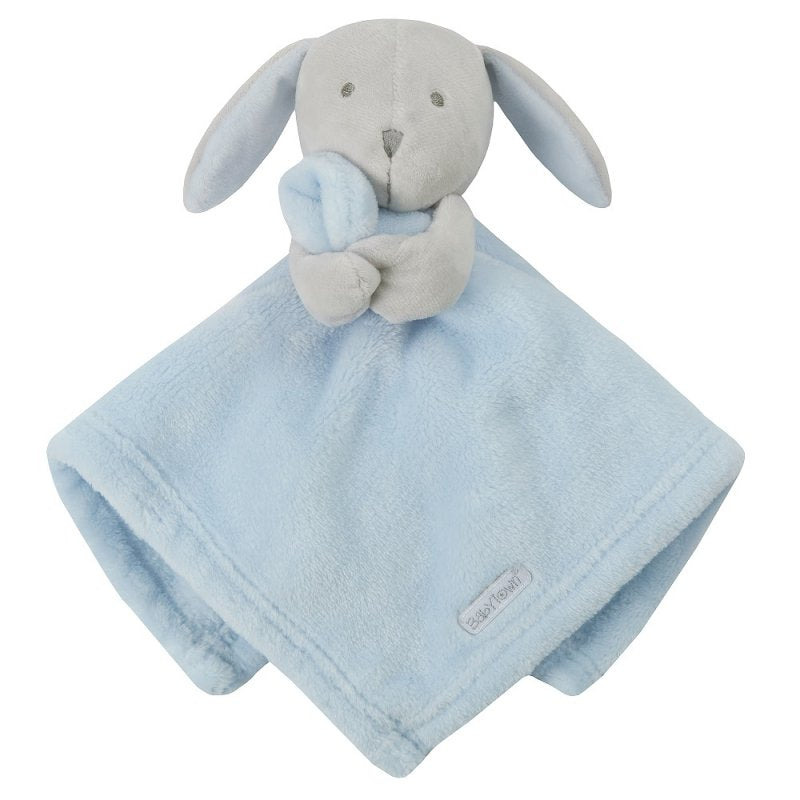 BABY NOVELTY BUNNY COMFORTER-SKY (PK6) (19C253)