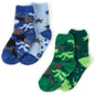 BOYS 2 PACK COSY SOCKS WITH GRIPPERS - 42B780