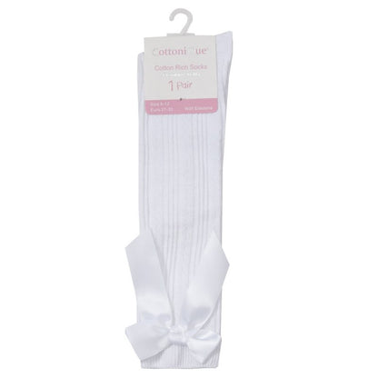 Girls knee high socks (6-3.5) 43B629