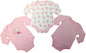 3 Pack Girls L/S Bodyvest - Teddy - 0-12 Months (45JTC1291LG) - Kidswholesale.co.uk