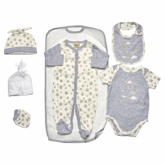Unisex 6pc Gift Set -Little Cutie (0-6m) 45JTC9177