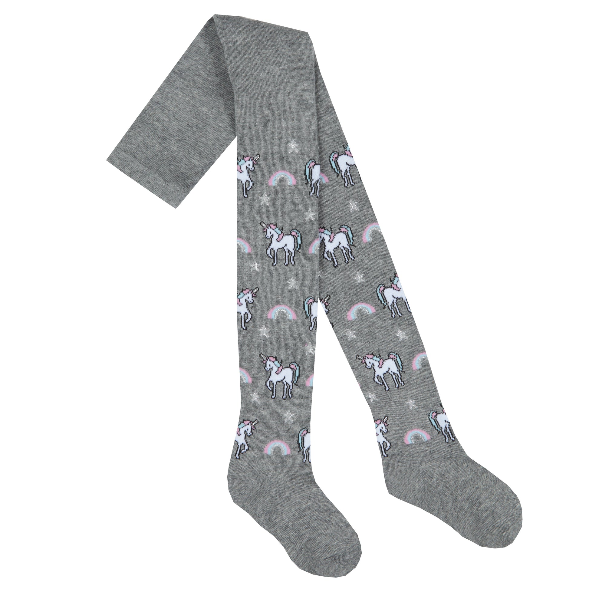 i2i Girls Cotton Rich Design Tights 2-8 Years (46B382) - Kidswholesale.co.uk