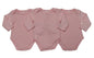3 Pack Girls L/S Bodyvest - Plain Pink - NB-12 Months (46JTC8214LG) - Kidswholesale.co.uk