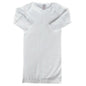 INFANTS PLAIN WHITE LAYETTE GOWN (BL620-W) - Kidswholesale.co.uk