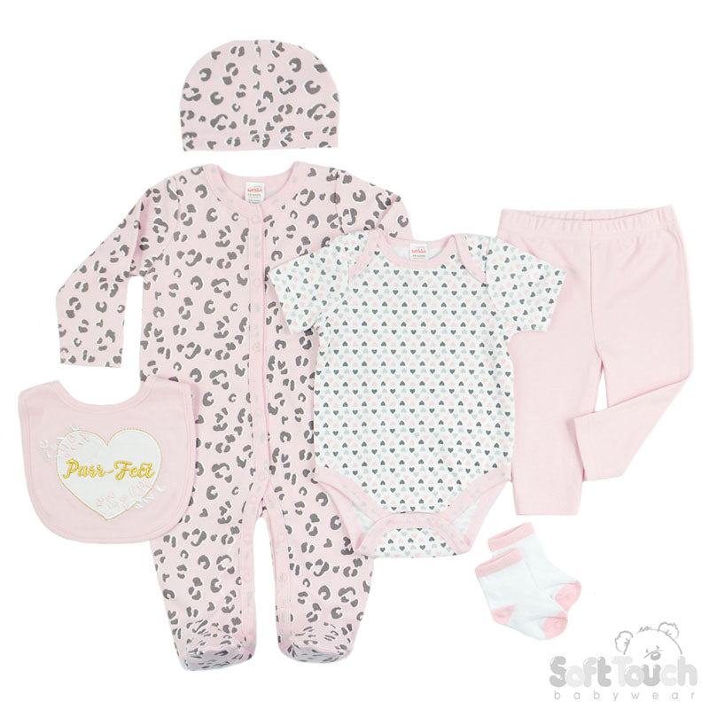 GIRLS 6 PIECE GARMENT GIFT SET: BG309