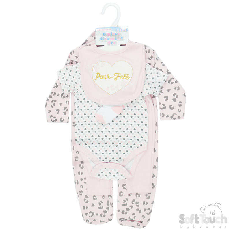 GIRLS 6 PIECE GARMENT GIFT SET: BG309