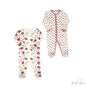 2 Pack Baby Sleep Suits Floral (NB-9Months)-4CC104-SS