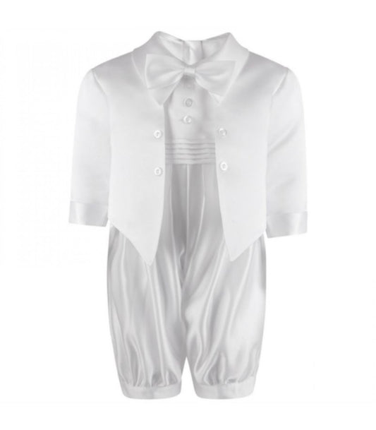 BOYS ROMPER SUIT (WHITE)
