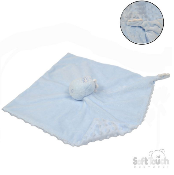 Blue Baby Dinosaur Comforter : BC54-B