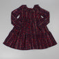 Girls Lined Polyester Lurex Dress - Purple Leopard (PK6) (3-8y) F52529