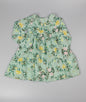 Girls Lined Viscose Dress - Aqua (PK6) (3-8y) F52537