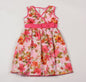 Girls Flower Painting Style Dress 3-8 years (F5564) - Kidswholesale.co.uk