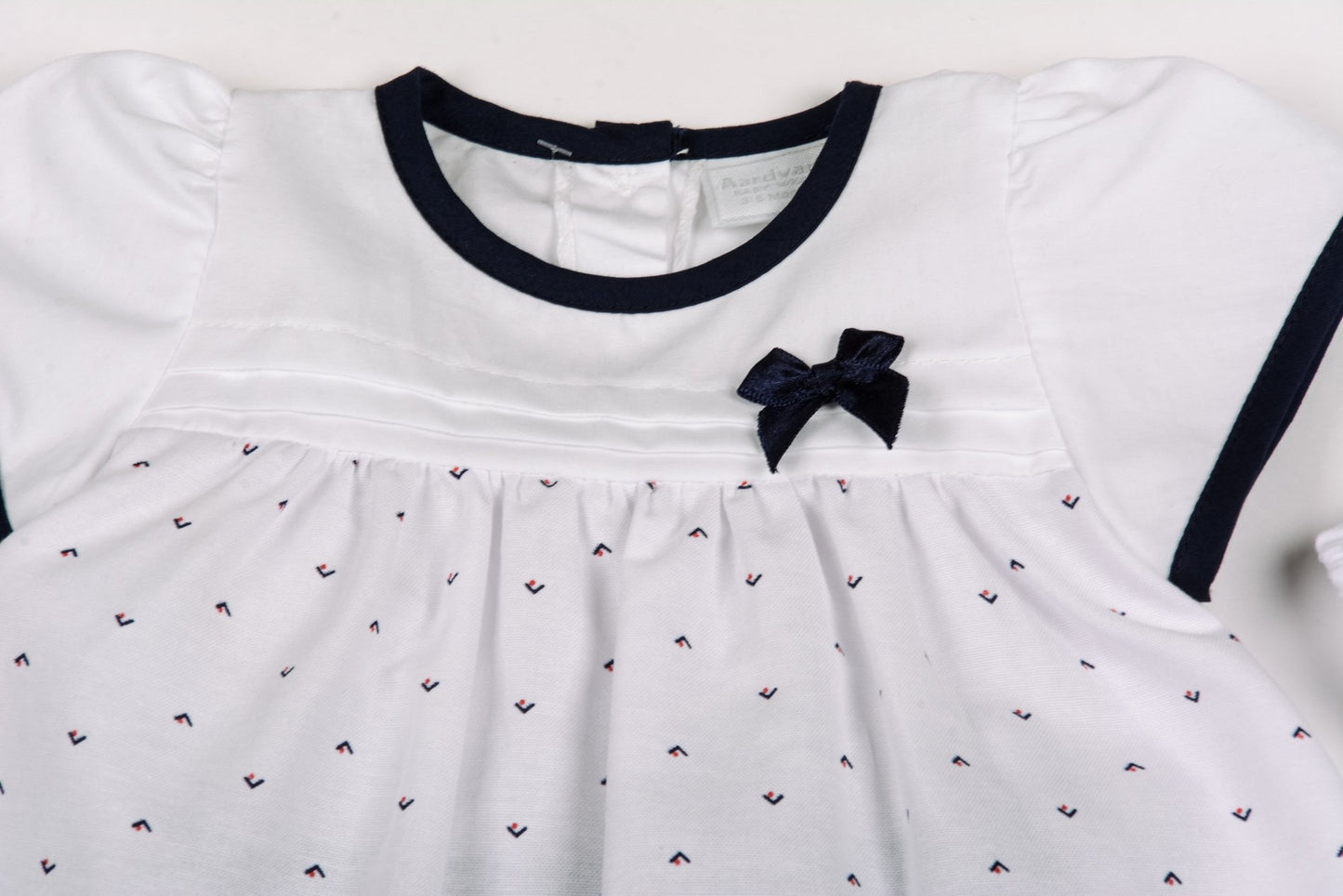 Baby Girls 3pc Legging Set - Sailor - 0-9M (G1258) - Kidswholesale.co.uk
