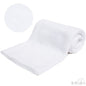 WHITE EMBOSSED FLEECE BABY WRAP (BP) (PK12) FBP06-W