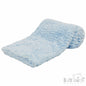Blue Fluffy Fleece Wrap - FBP226-B