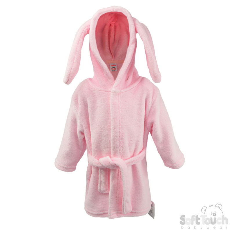 PINK HOODED ROBE W/EARS NO. FBR13-P