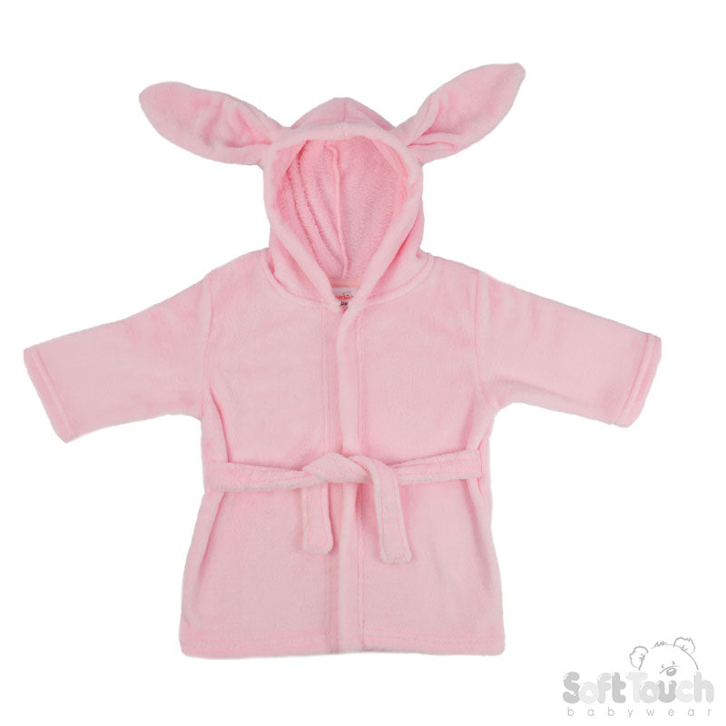 PINK HOODED ROBE W/EARS NO. FBR13-P