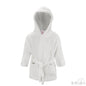 INFANTS WHITE FLEECE ROBE NO. FBR22-W-18-24