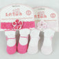 Shoe Design Socks with Matching Headband