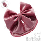 DUSTY PINK VELOUR HEADBAND W/BOW : (PK12) HB114-DP