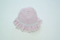 Girls Frill Hat With Net Trim -  (0-6 Months)  0117 - Kidswholesale.co.uk