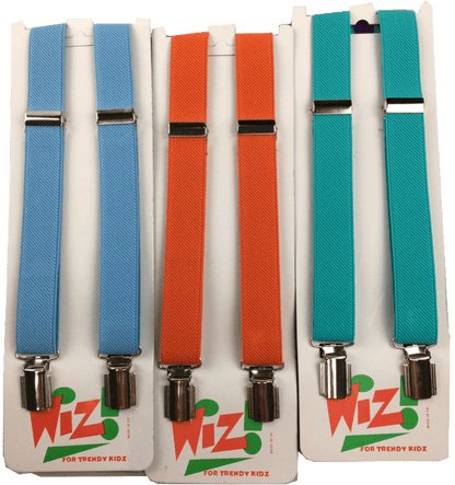 Braces Belts: Assorted Light Colours - Kidswholesale.co.uk