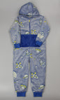 Boys Fleece Onesie - Space (PK6) (7-12yrs) F62464