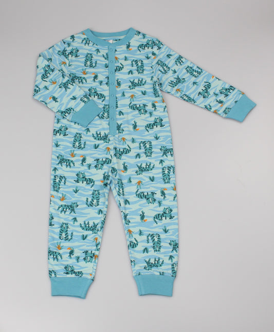 Cotton Boys Onesie Tiger  (2-6 Years)-GF4185