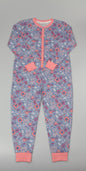 Cotton Girls Dusky Floral Onesie  (7-12 Years)-GF6191