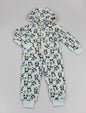 Boys Hooded Onesie - Panda (2-6yrs) M4474 - Kidswholesale.co.uk