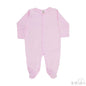 Plain Pink Sleep Suit (3-6 Months) SS4662-P - Kidswholesale.co.uk