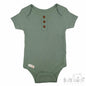 Sage Green Ribbed Bodysuit (NB-3 Months) (PK6) BS4500-SG