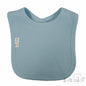 Blue Ribbed Velcro Bib (33x22cm) (PK12) P4500-B