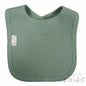 Sage Green Ribbed Velcro Bib (33x22cm) (PK12) P4500-SG