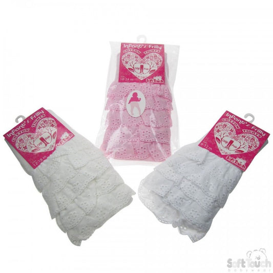 Infants Frilly Tights (0-24 Months) T24