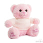 PINK TEDDY BEAR W/SWEATER & LITTLE PRINCESS EMB - 20CM- TB320-P