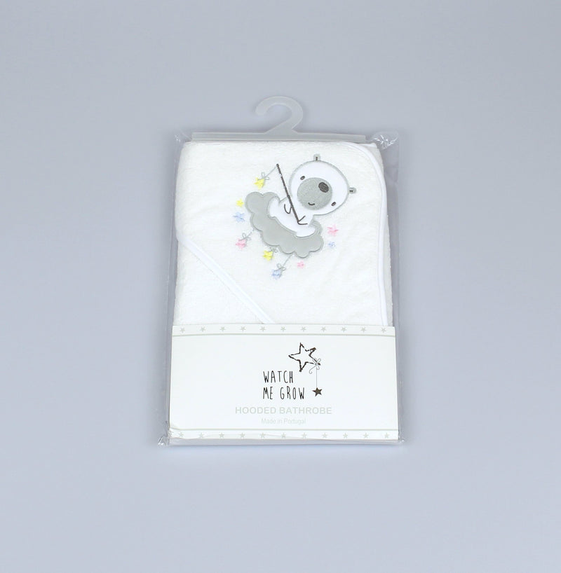 BABY BEAR HOODED TOWEL/ROBE L1033 - Kidswholesale.co.uk