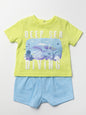 Baby Boys Shorts Set - Deep Sea (3-24 Months) (PK4) W22558