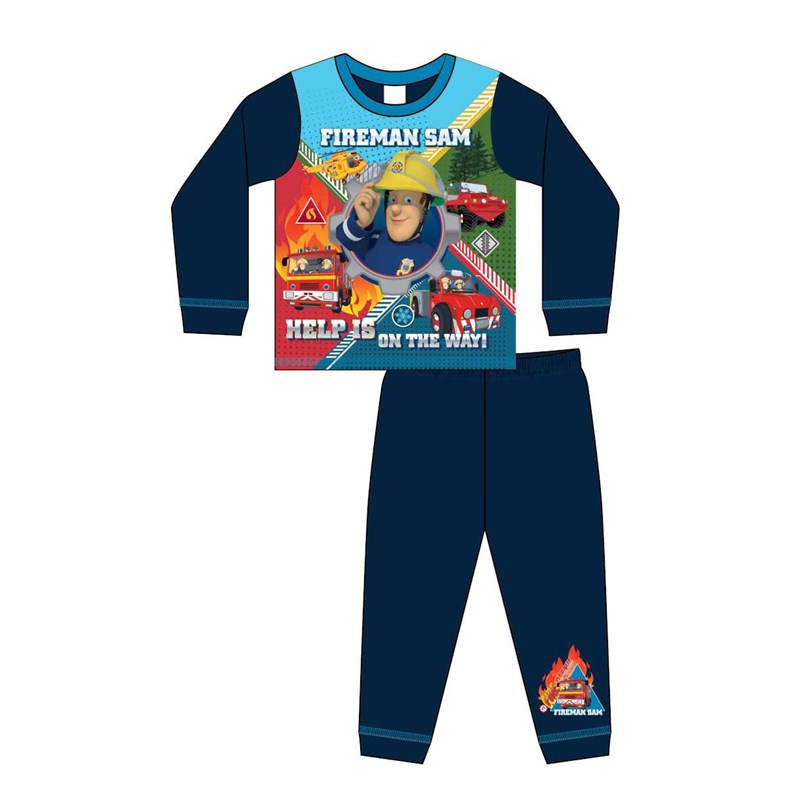 BOYS FIREMAN SAM SUBLIMATION PYJAMA (18M - 4 YEARS) Z01_33093