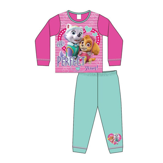 GIRLS TODDLER PAW PATROL SUBLIMATION PYJAMAS (PK18) (18M-5YRS) Z01_36126